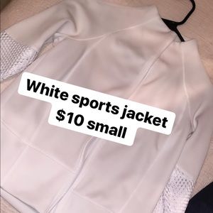 White sports jacket